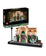 نموذج ديكور رفّ الكتب الباريسي الخاص بالمقهى الفرنسي من LEGO® Icons، مجموعة بناء للبالغين 10362 - 1101 قطعة