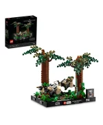مجموعة بناء ديوراما مطاردة الدراجات السريعة في إندور™ 75353 من LEGO® Star Wars™‎ (608 قطعة)