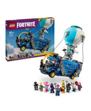 مجموعة بناء لعبة الفيديو القابلة للتجميع حافلة المعركة من ®LEGO® Fortnite مع شخصيات صغيرة 77073 - 954 قطعة