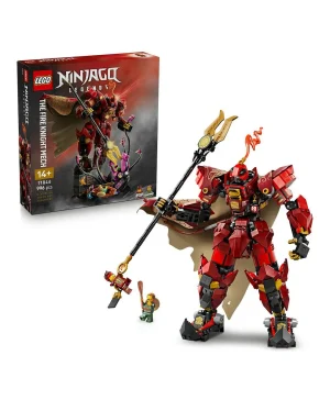 مجموعة بناء آلي فارس النار من ليغو® NINJAGO®‎ مع شخصيتين صغيرتين منها كاي 71846 - 996 قطعة