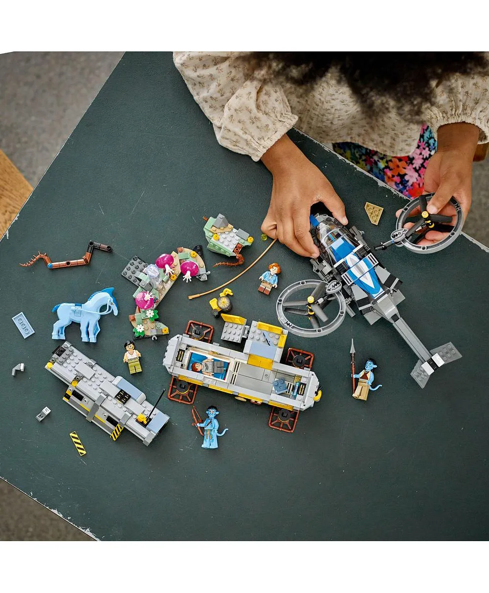 الجبال الطافية: الموقع 26 وطائرة سامسون 75573 من LEGO® Avatar (887 قطعة) - الصورة 4