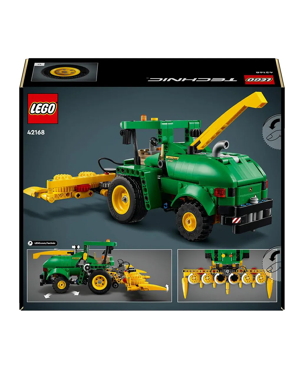 John Deere 9700 Forage Harvester رقم 42168 من ™LEGO® Technic - الصورة 3