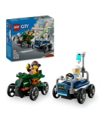 لعبة سباق سيارات الجاذبية حزمة سيارة سباق سرير المستشفى ضد الطائرة من ليغو® سيتي 5 سنوات وأكثر 60459 - 70 قطعة