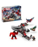 ليغو مجسم بناء معركة كابتن أمريكا وريد هالك 76292 - 223 قطعة