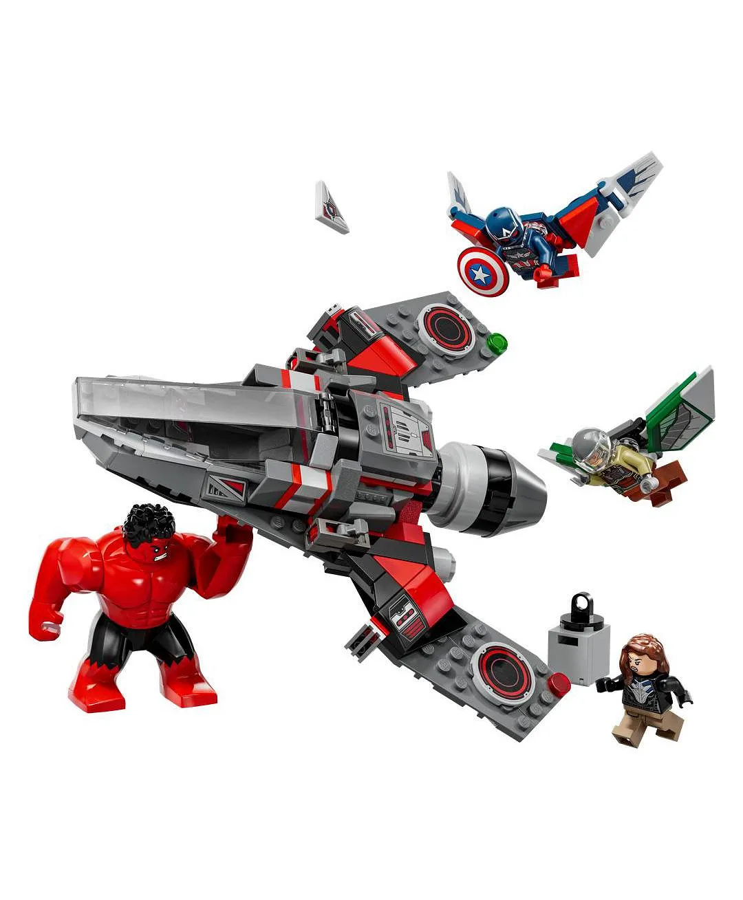 ليغو مجسم بناء معركة كابتن أمريكا وريد هالك 76292 - 223 قطعة - الصورة 8