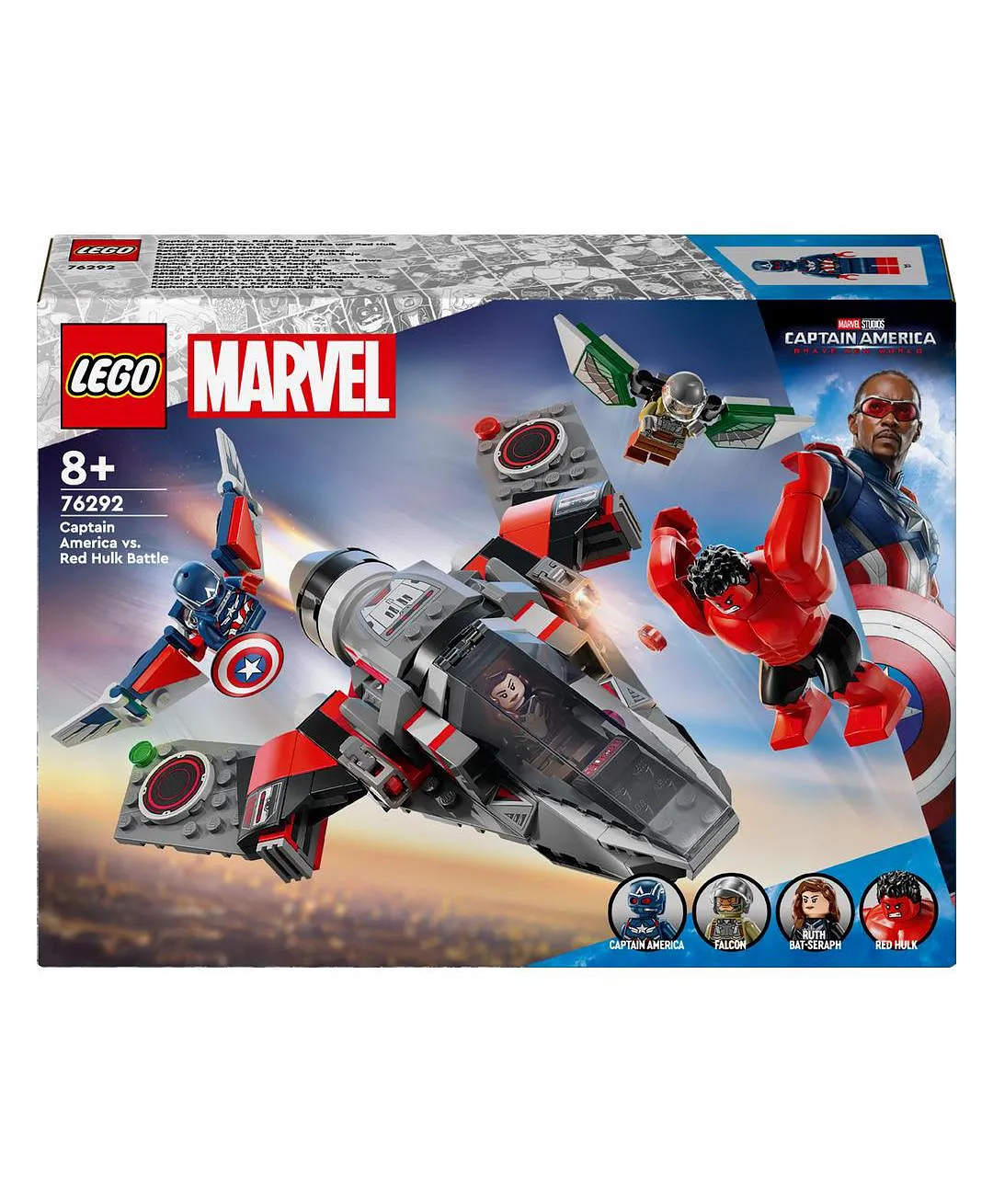 ليغو مجسم بناء معركة كابتن أمريكا وريد هالك 76292 - 223 قطعة - الصورة 9
