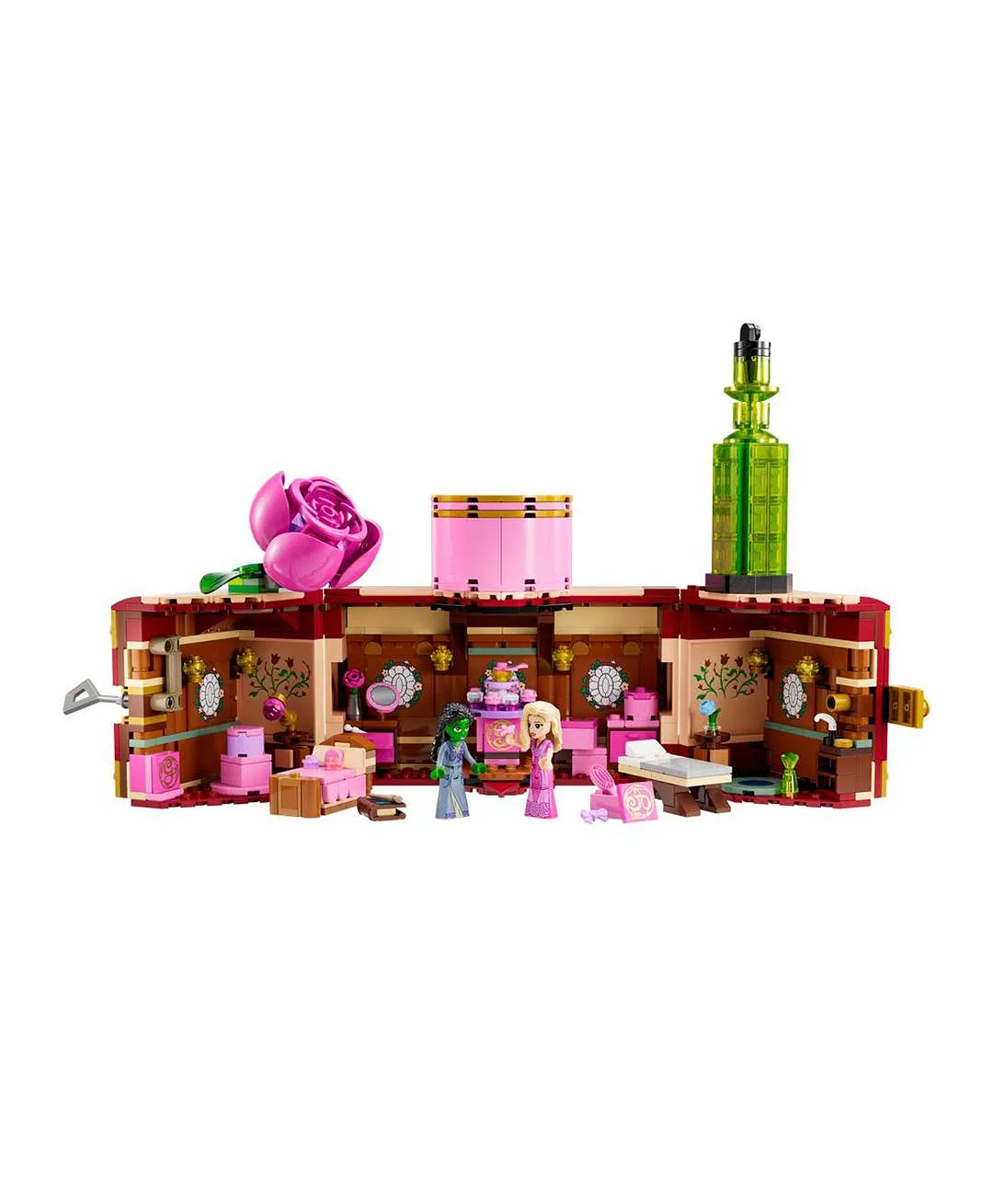 نموذج لعبة قابل للتجميع مسكن غليندا وإلفابا 75683 من LEGO® Wicked - الصورة 8
