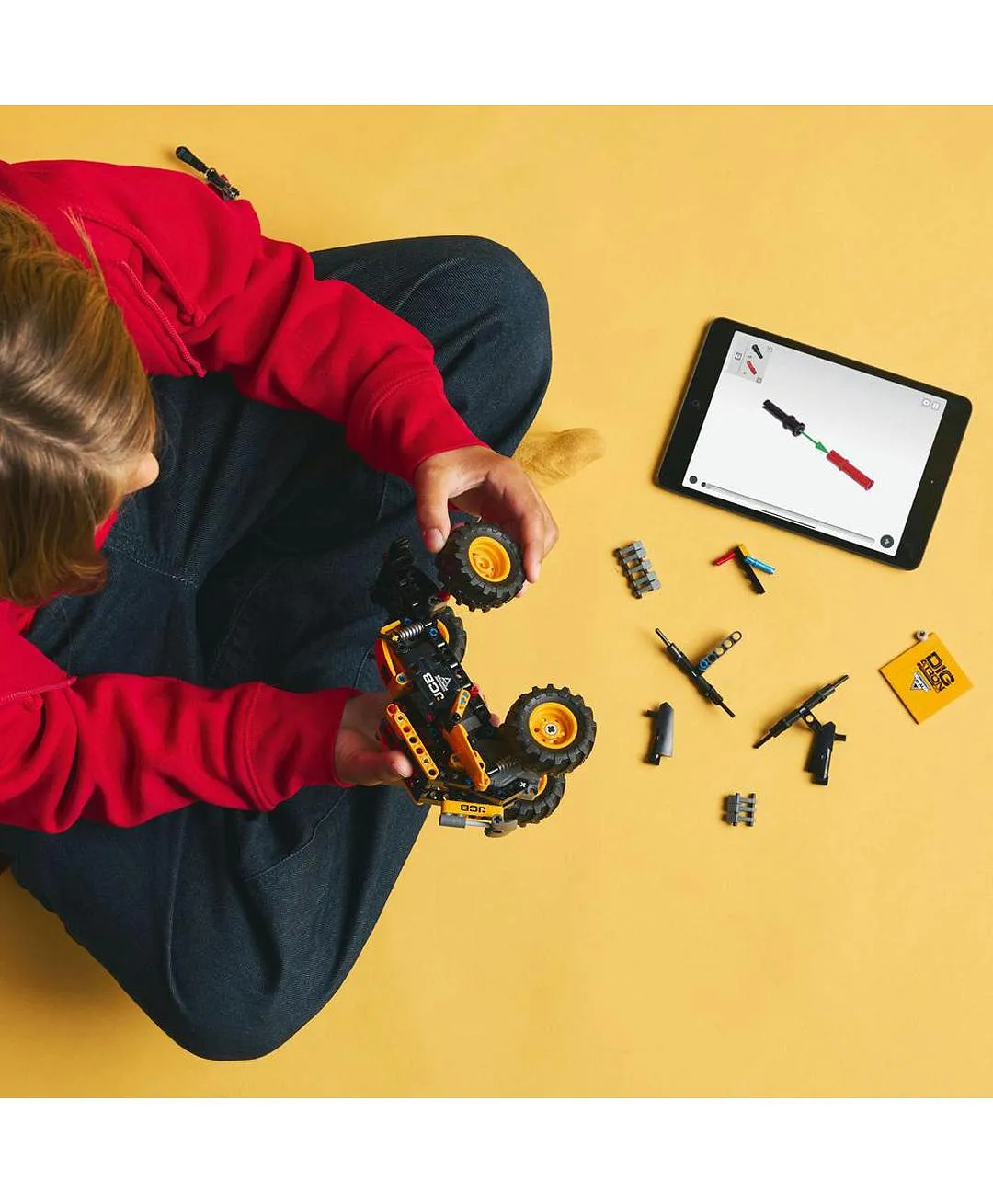 مجموعة لعب الأطفال الشاحنة اللعبة Monster Jam™ DIGatron™ مع السحب للانطلاق من ليغو® Technic 42199 - 218 قطعة - الصورة 8