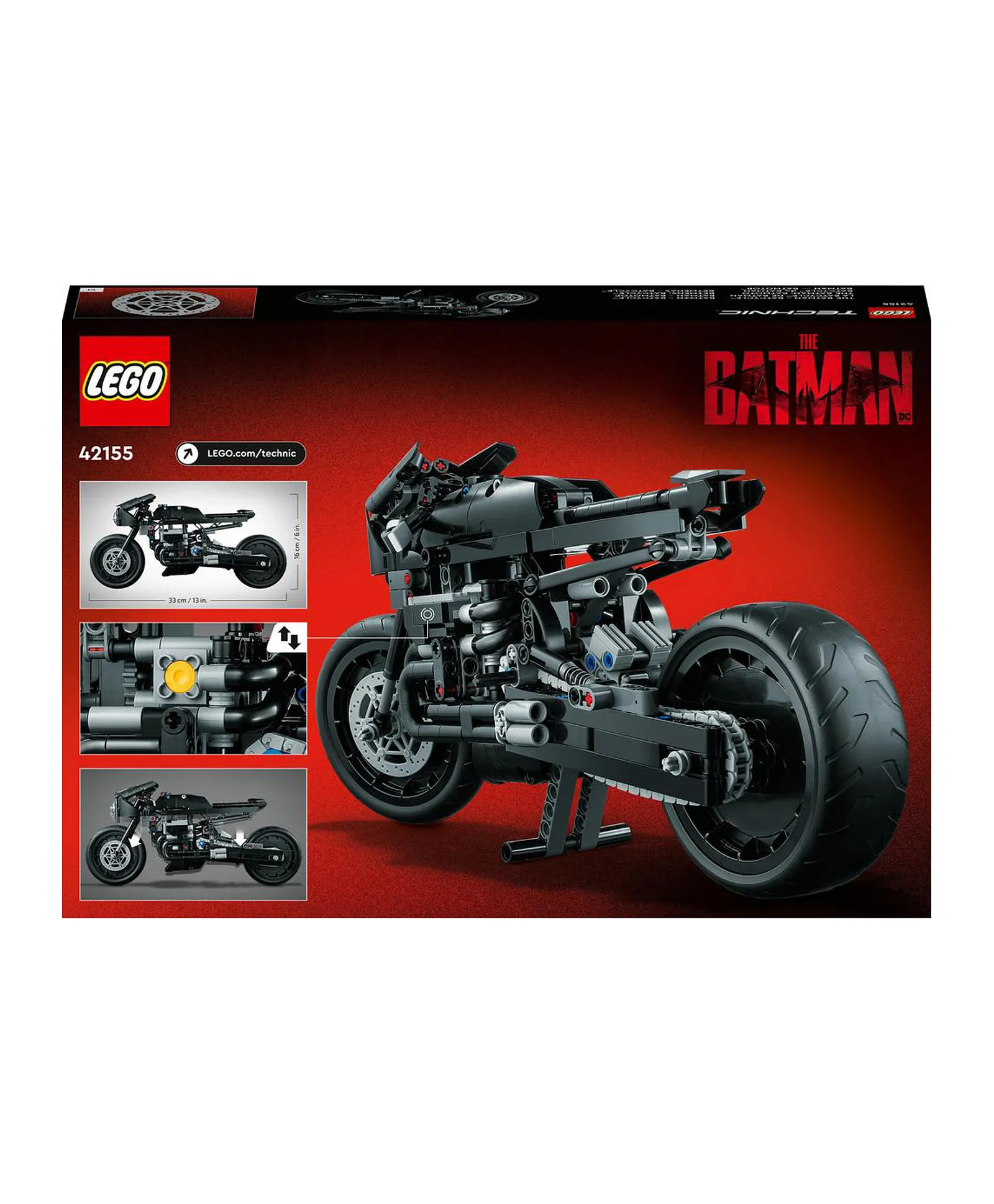 ?????? ????? ??????? ?C BATCYCLE?? ??? 42155 ?? LEGO? Technic (641 ????) - الصورة 6