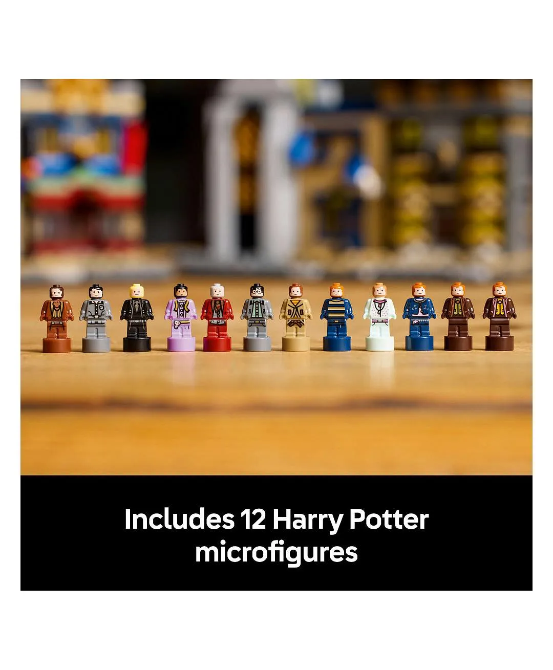 متاجر السحر في زقاق دياغون™ من ليغو® Harry Potter™، مجموعة ساحر للبالغين، نموذج عرض سحري 76444 - 2750 قطعة - الصورة 7