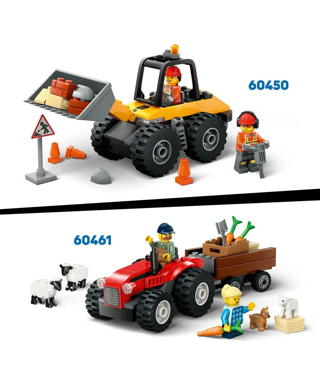 شاحنة إطفاء مع سلّم من ليغو® سيتي، هدية لعبة مركبة رجل الإطفاء للأطفال بعمر 4 سنوات أو أكثر 60463 - 82 قطعة - الصورة 8