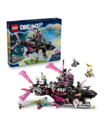 لعبة غواصة قرش الكوابيس من ليغو® DREAMZzz™‎ للأطفال، مجموعة لعب تخيّلية للصبيان والبنات 71500 - 1413 قطعة