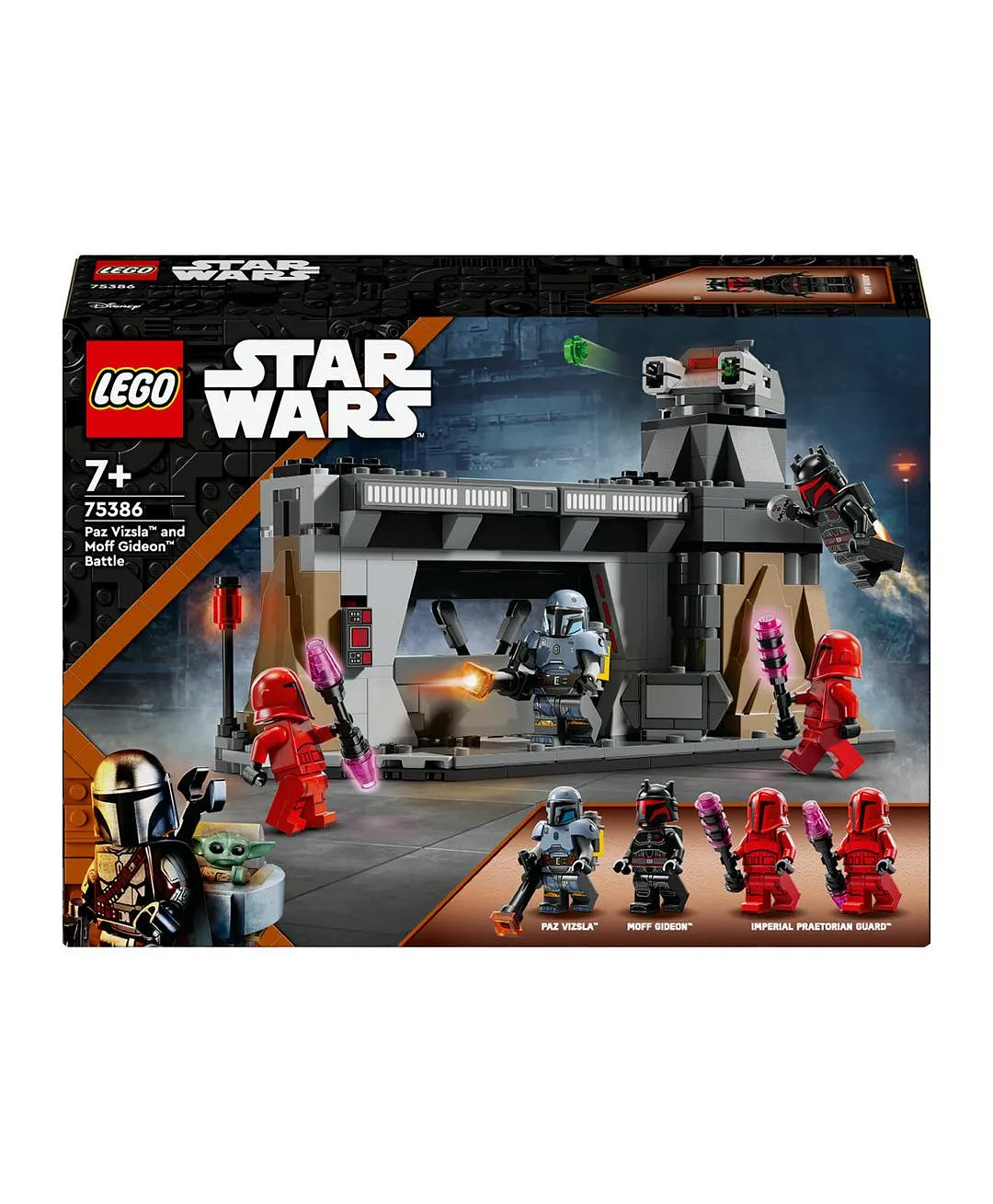 معركة باز فيزسلا™ وموف جيديون™ 75386 من LEGO® Star Wars™ - الصورة 10