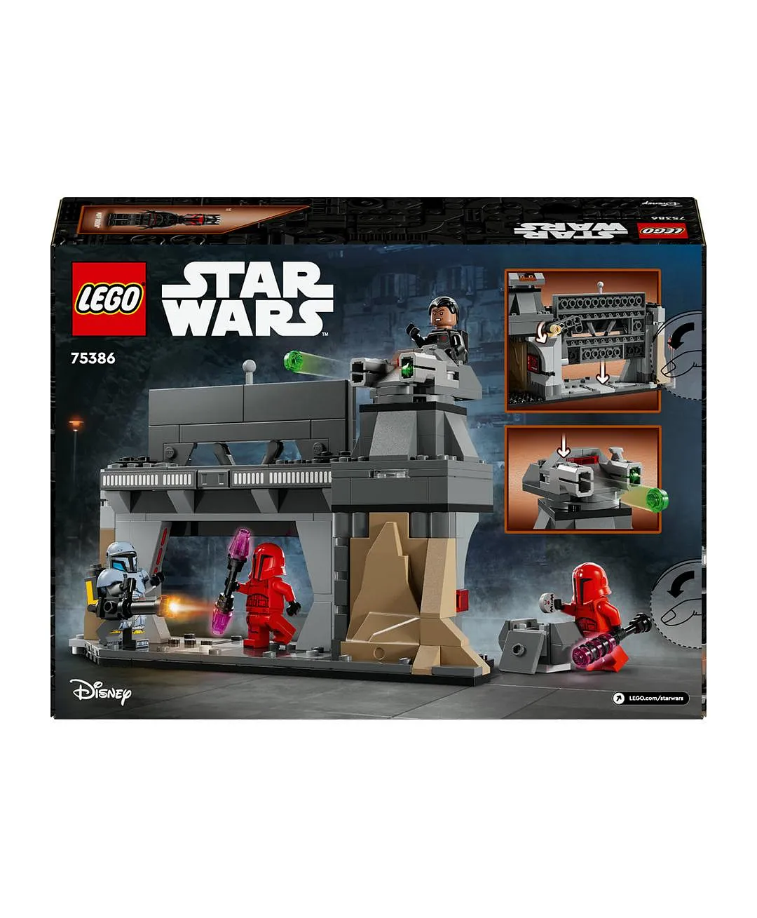 معركة باز فيزسلا™ وموف جيديون™ 75386 من LEGO® Star Wars™ - الصورة 11