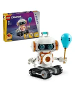 مجموعة لعب العلوم روبوت الفضاء من ليغو® كرييتور 3 في 1 ، تتحول إلى نموذج كلب أو صاروخ 31164 - 281 قطعة