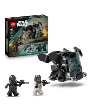 حزمة معركة جنود الموت وجنود الليل من ليغو® Star Wars™‎، هدية صغيرة للأعمار 6 سنوات أو أكثر 75412 - 119 قطعة