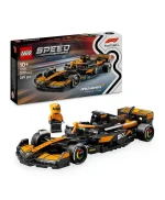 سيارة السباق McLaren F1® Team MCL38 من ليغو® Speed Champions، مجموعة مركبة وطاقم قيادة 77251 - 269 قطعة