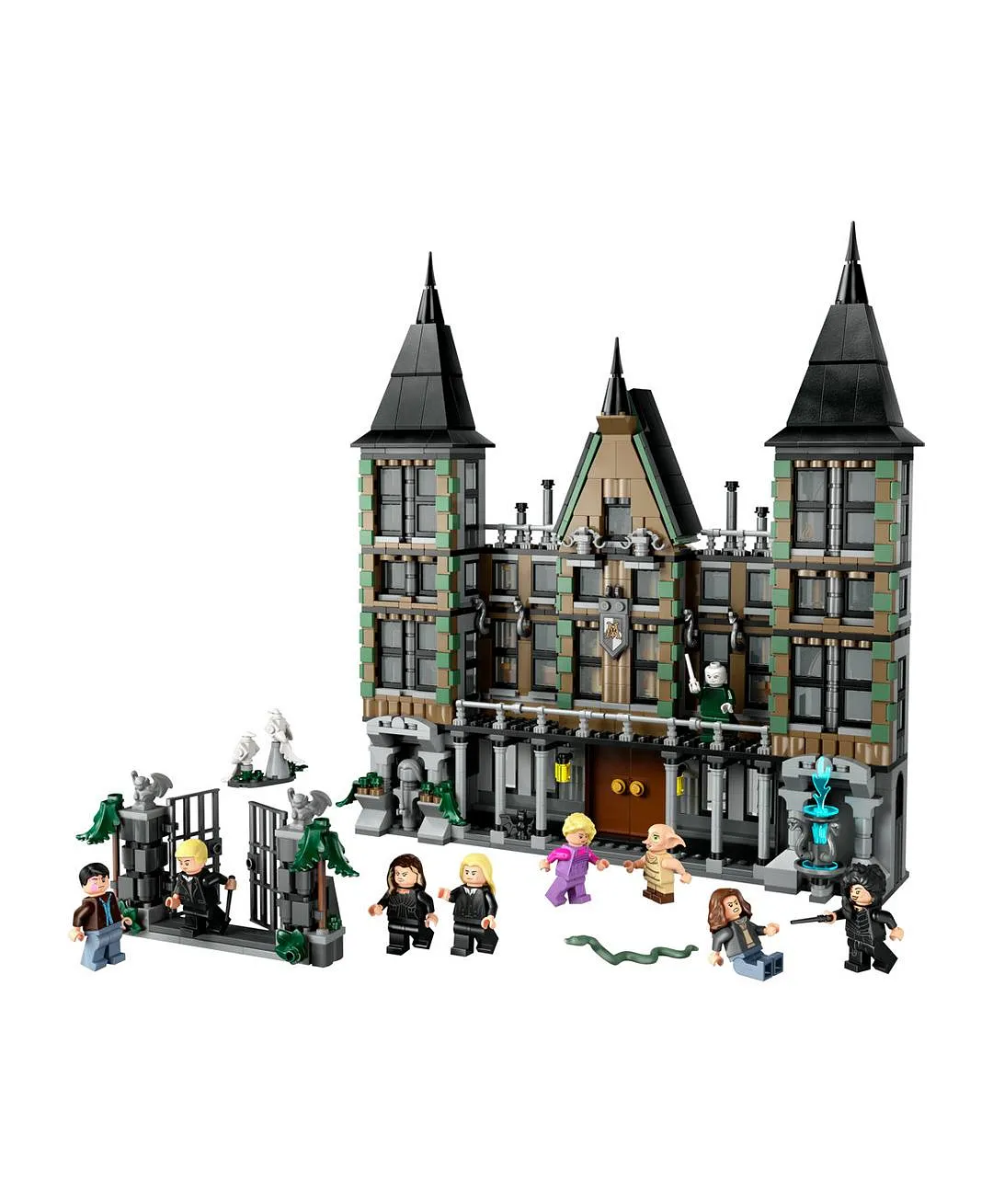 قصر مالفوي من ليغو® Harry Potter™، لعبة ساحر للأطفال، مجموعة اللعب والعرض القابلة للتجميع 76453 - 1601 قطعة - الصورة 10