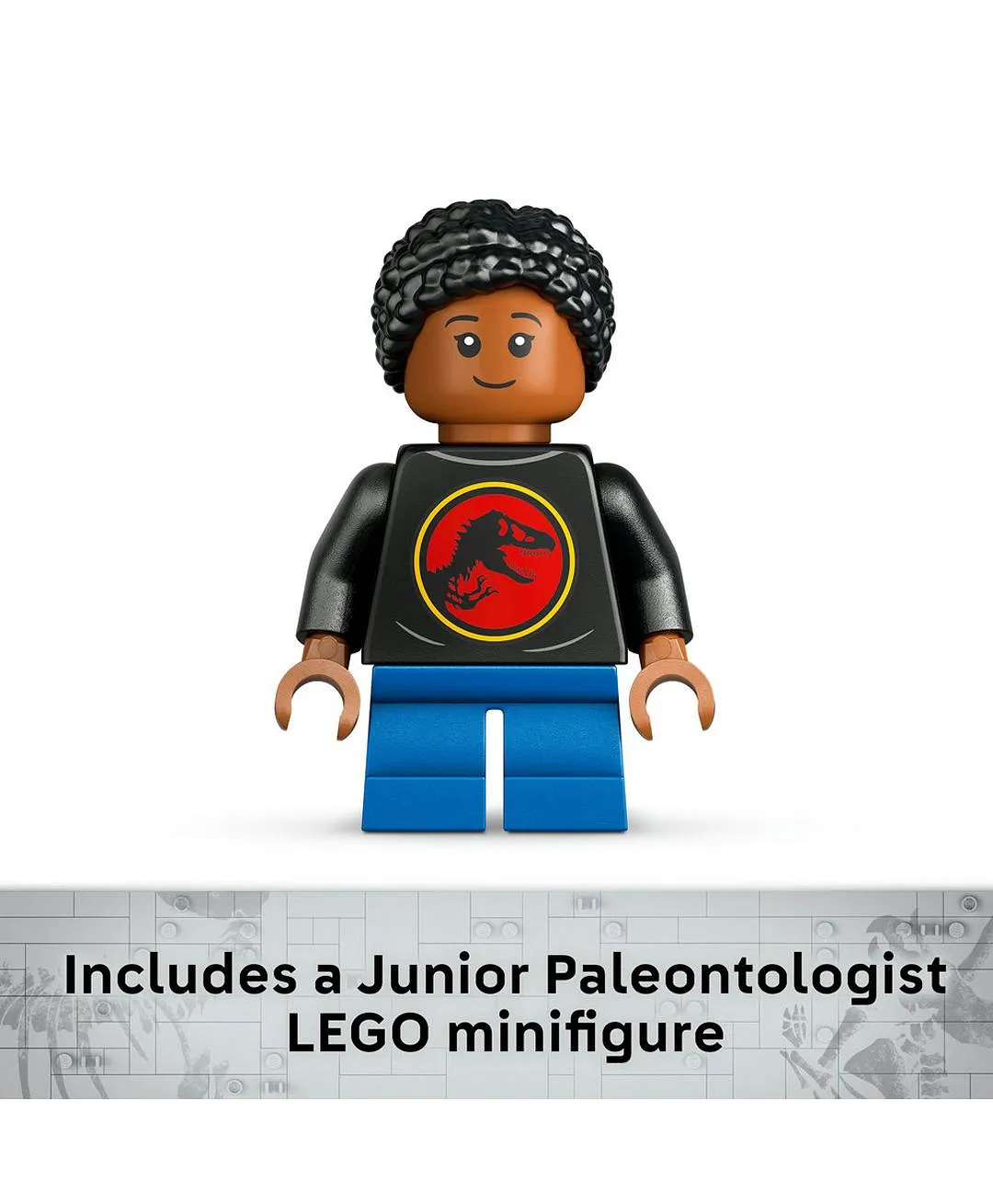 مجموعة نموذج حفريات الديناصورات: جمجمة ترايسيراتوبس من ليغو® Jurassic World، مجموعة بناء للعرض 76969 - 468 قطعة - الصورة 7