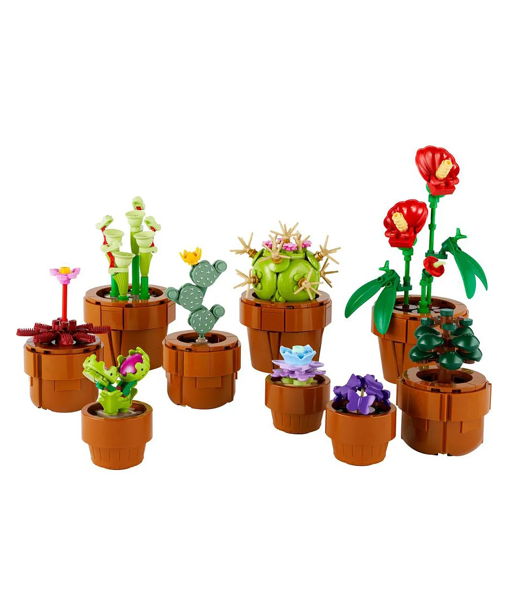 مجموعة بناء النباتات الصغيرة 10329 للبالغين من LEGO® Botanicals - الصورة 3