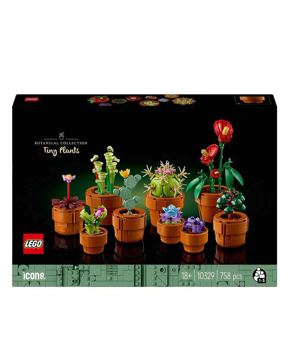 مجموعة بناء النباتات الصغيرة 10329 للبالغين من LEGO® Botanicals - الصورة 10