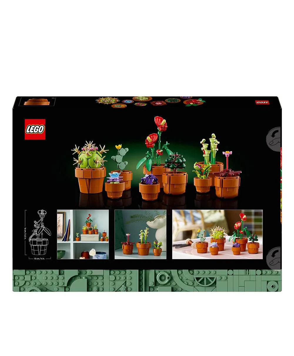 مجموعة بناء النباتات الصغيرة 10329 للبالغين من LEGO® Botanicals - الصورة 11