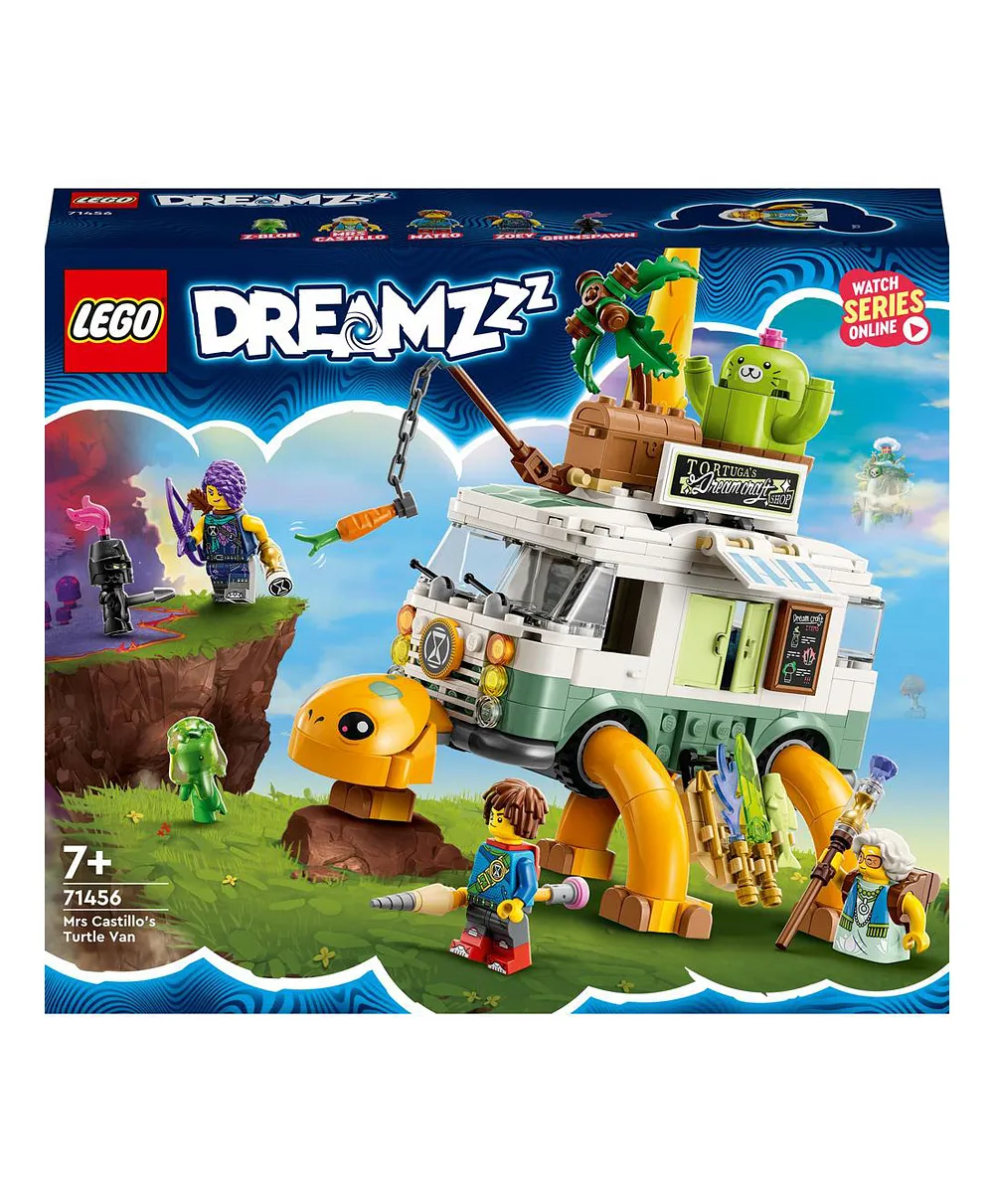 مجموعة لعبة بناء الشاحنة السلحفاة للسيدة كاستيو 71456 من LEGO® DREAMZzz™ (434 قطعة) - الصورة 4