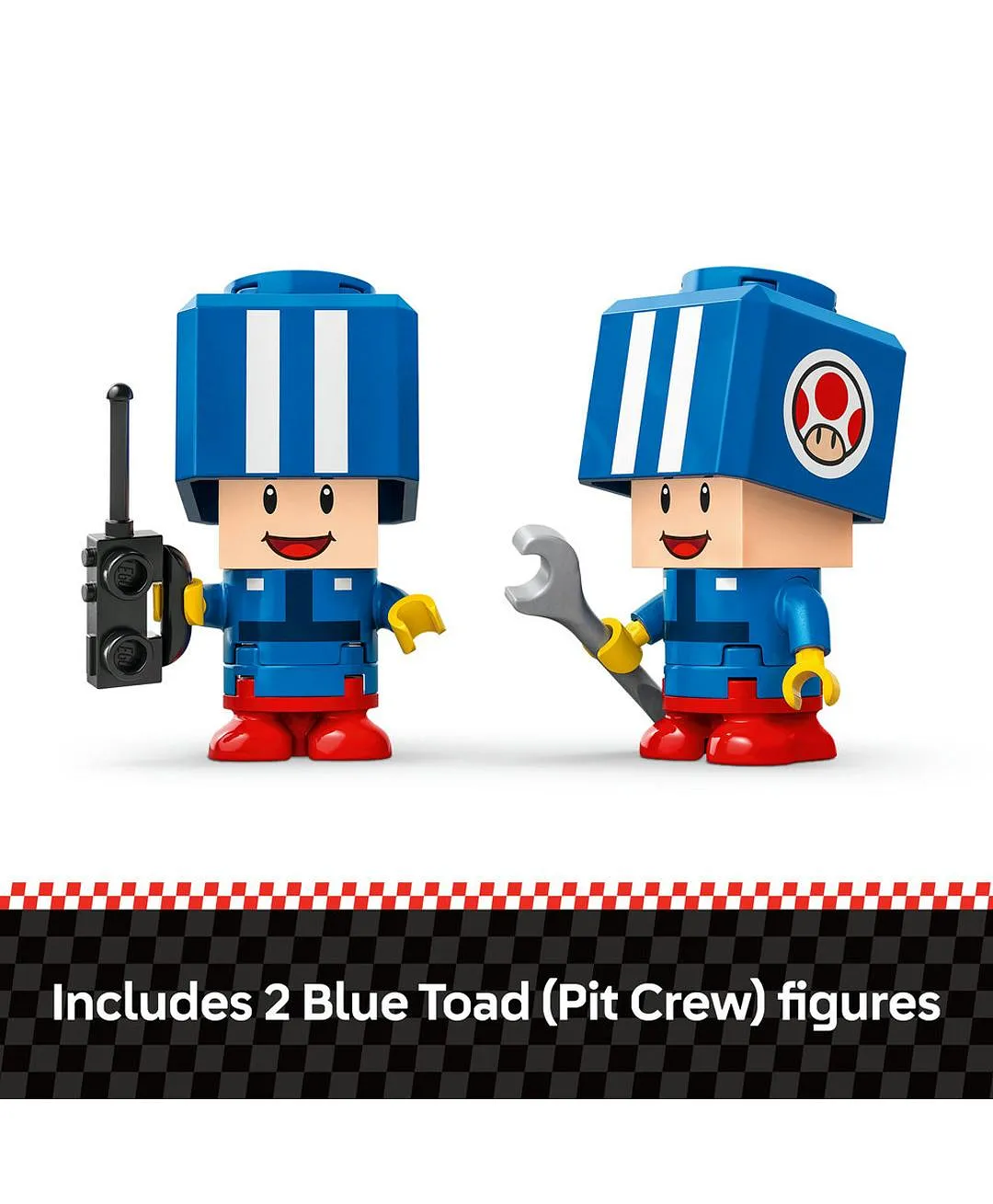 Mario Kart™ – مرآب Toad من LEGO® Super Mario™، هدية شخصية Nintendo®، لعبة قابلة للتخصيص 72035 - 390 قطعة - الصورة 5