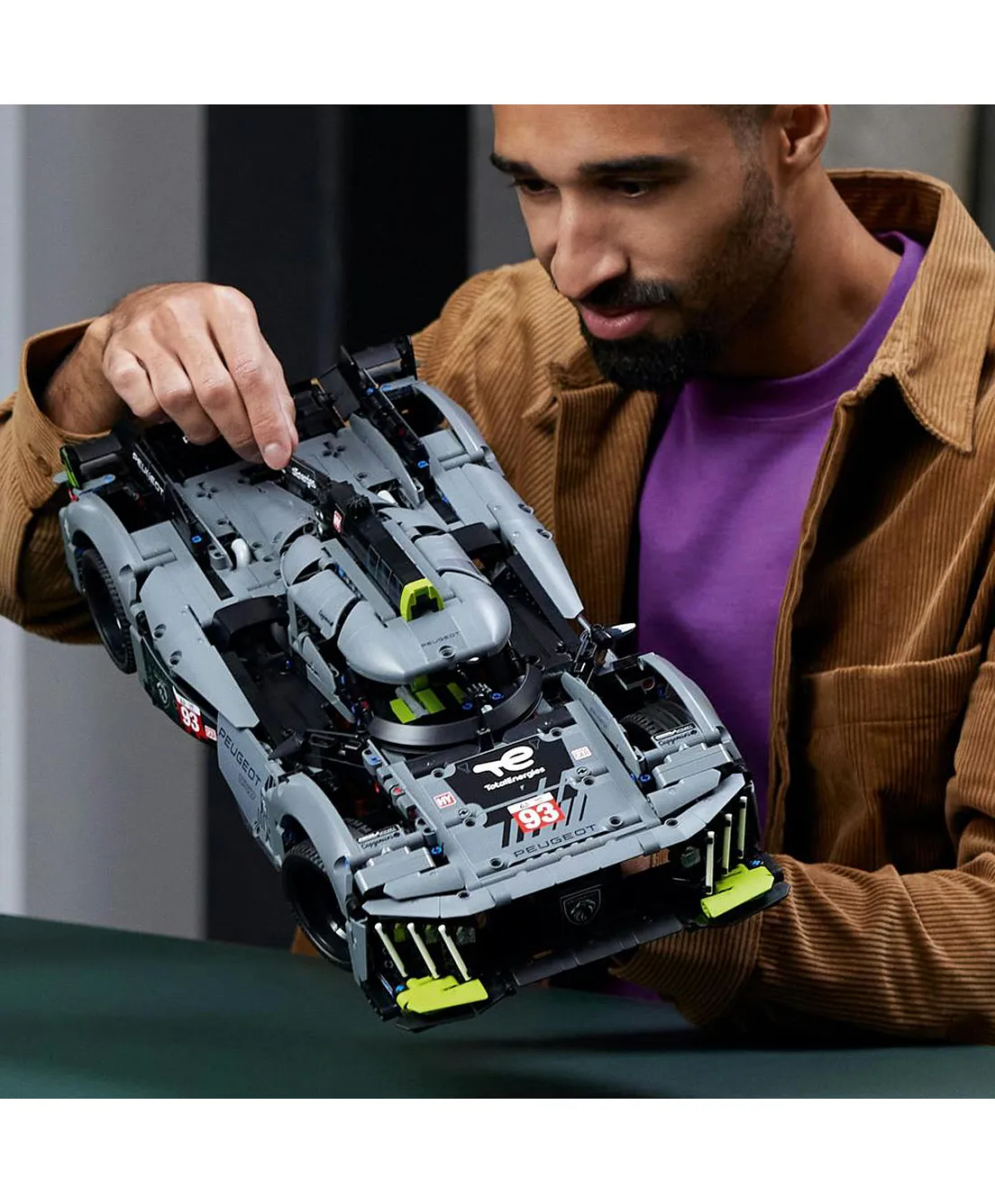 ليغو - تكنيك بيجو لو مان هايبركار هايبرد 42156 مجموعة اللعب - 1775 قطعة - الصورة 6