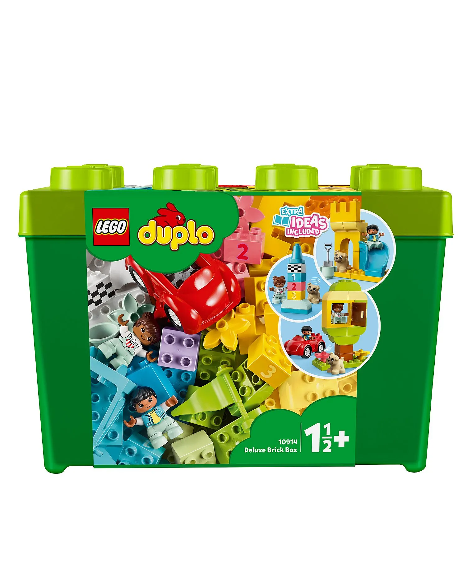 ليغو - مجموعة مكعبات بناء كلاسيكية فاخرة دوبلو مكونة من 85 قطعة - الصورة 3