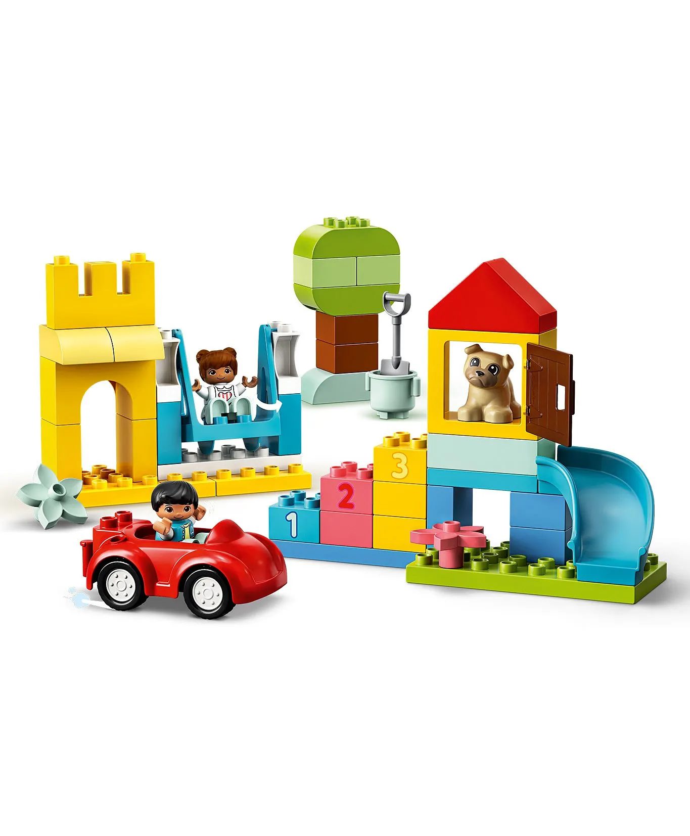 ليغو - مجموعة مكعبات بناء كلاسيكية فاخرة دوبلو مكونة من 85 قطعة - الصورة 8