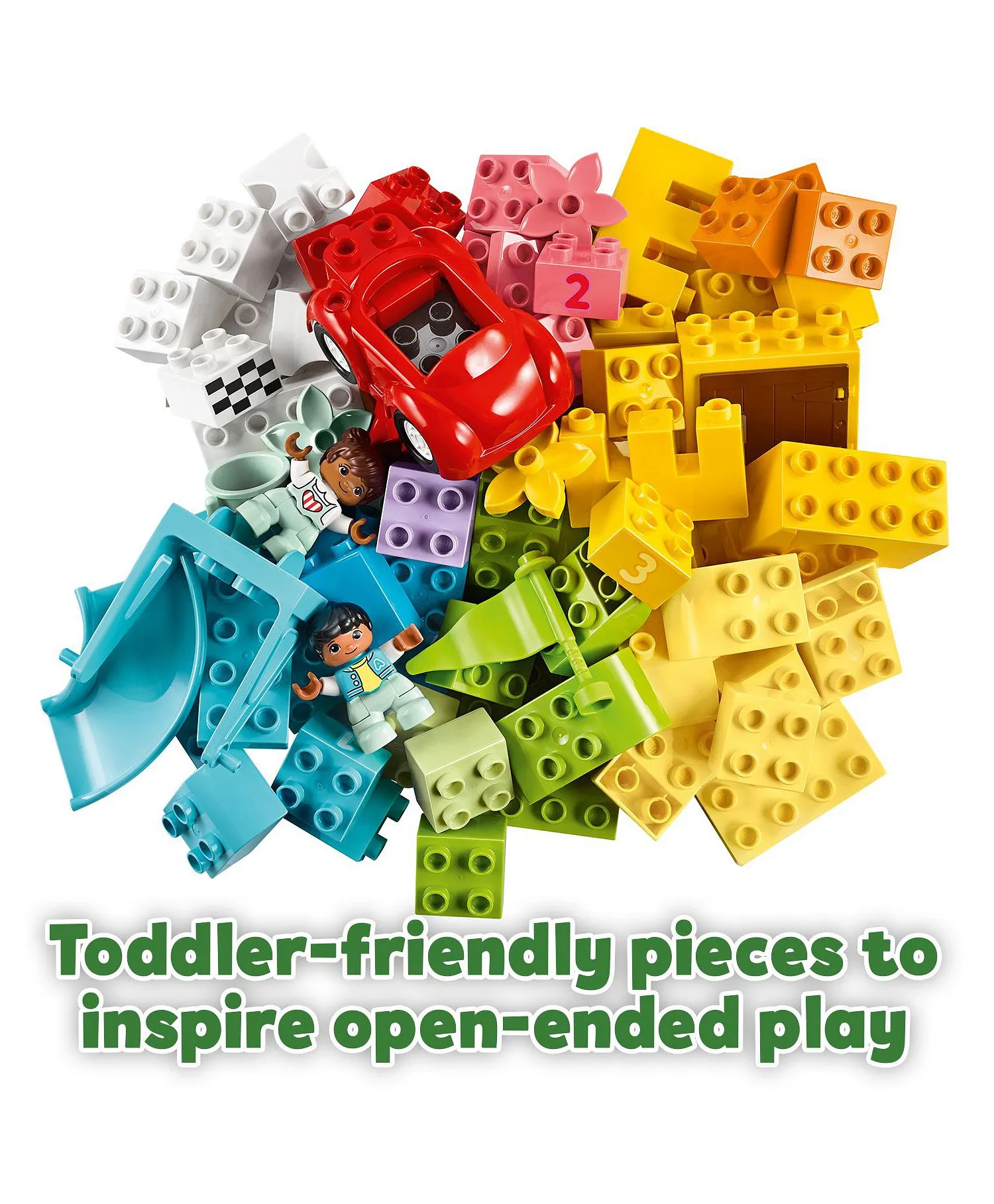 ليغو - مجموعة مكعبات بناء كلاسيكية فاخرة دوبلو مكونة من 85 قطعة - الصورة 13