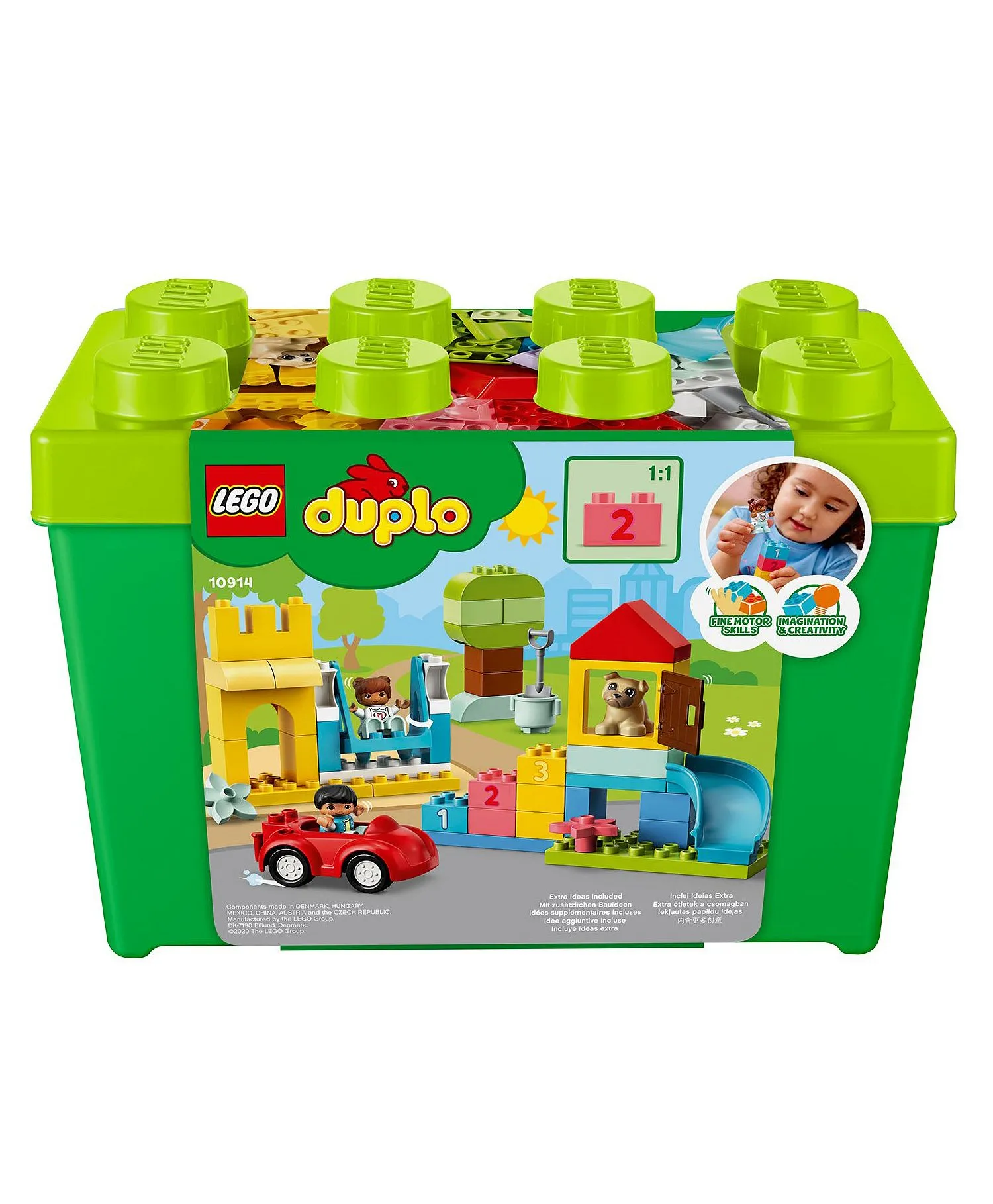 ليغو - مجموعة مكعبات بناء كلاسيكية فاخرة دوبلو مكونة من 85 قطعة - الصورة 15