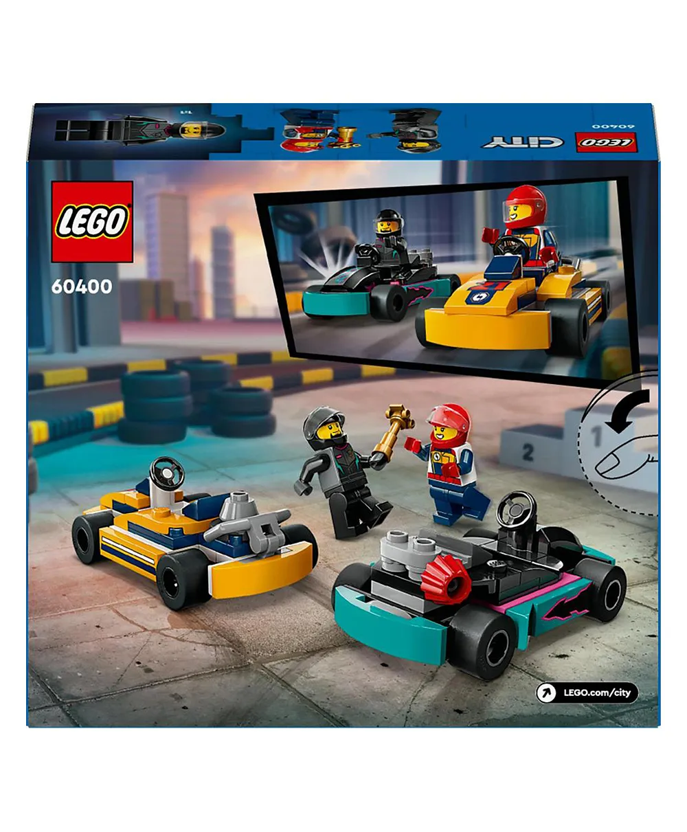 ليغو - مجموعة سيارات جو كارتس وريس درايفرز - قطعتين - 99 قطعة - الصورة 3