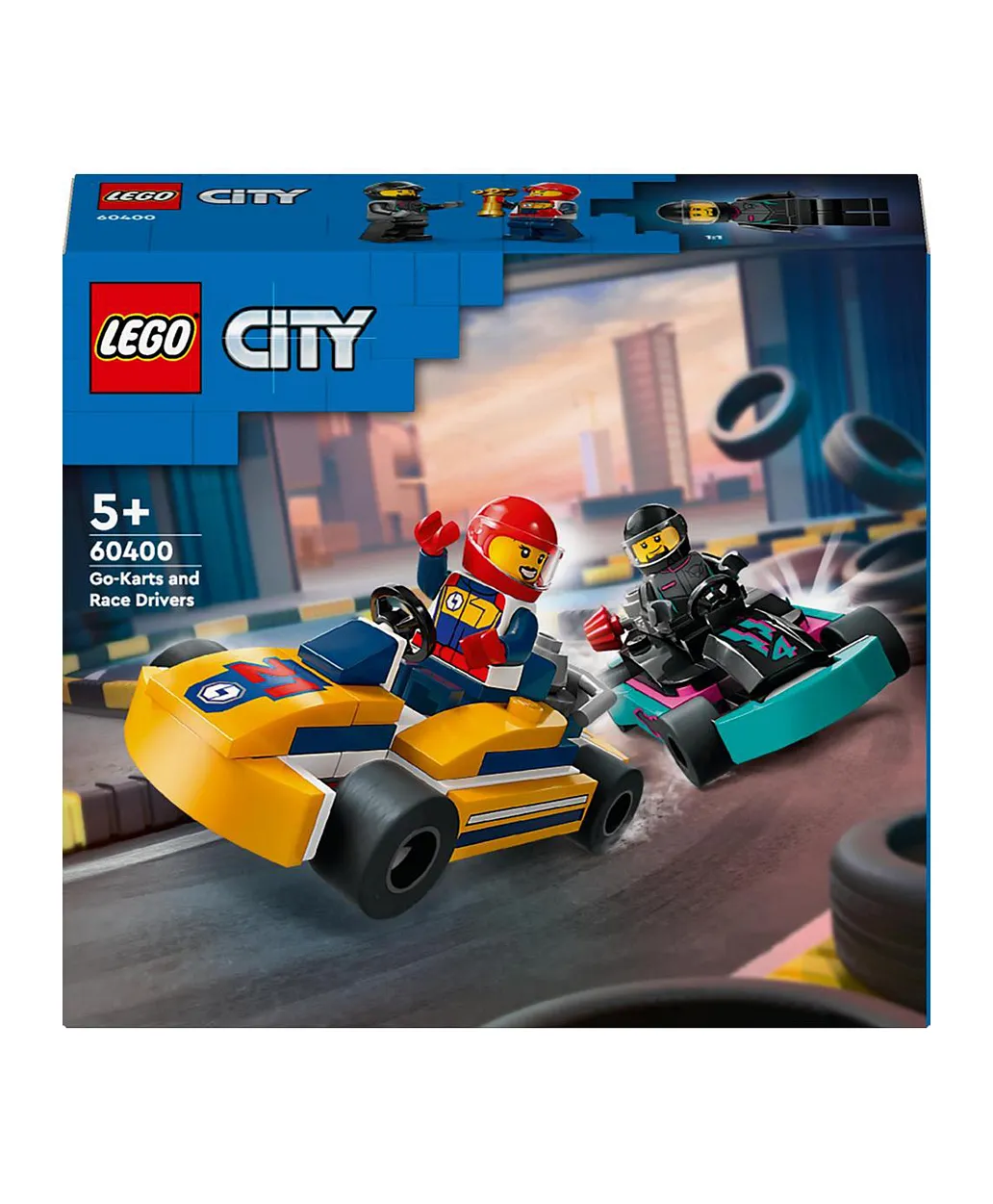 ليغو - مجموعة سيارات جو كارتس وريس درايفرز - قطعتين - 99 قطعة - الصورة 4