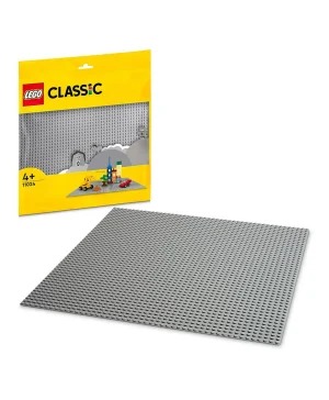 مجموعة لوح الأساس الرمادي 11024 من LEGO® Classic للأطفال (قطعة واحدة)