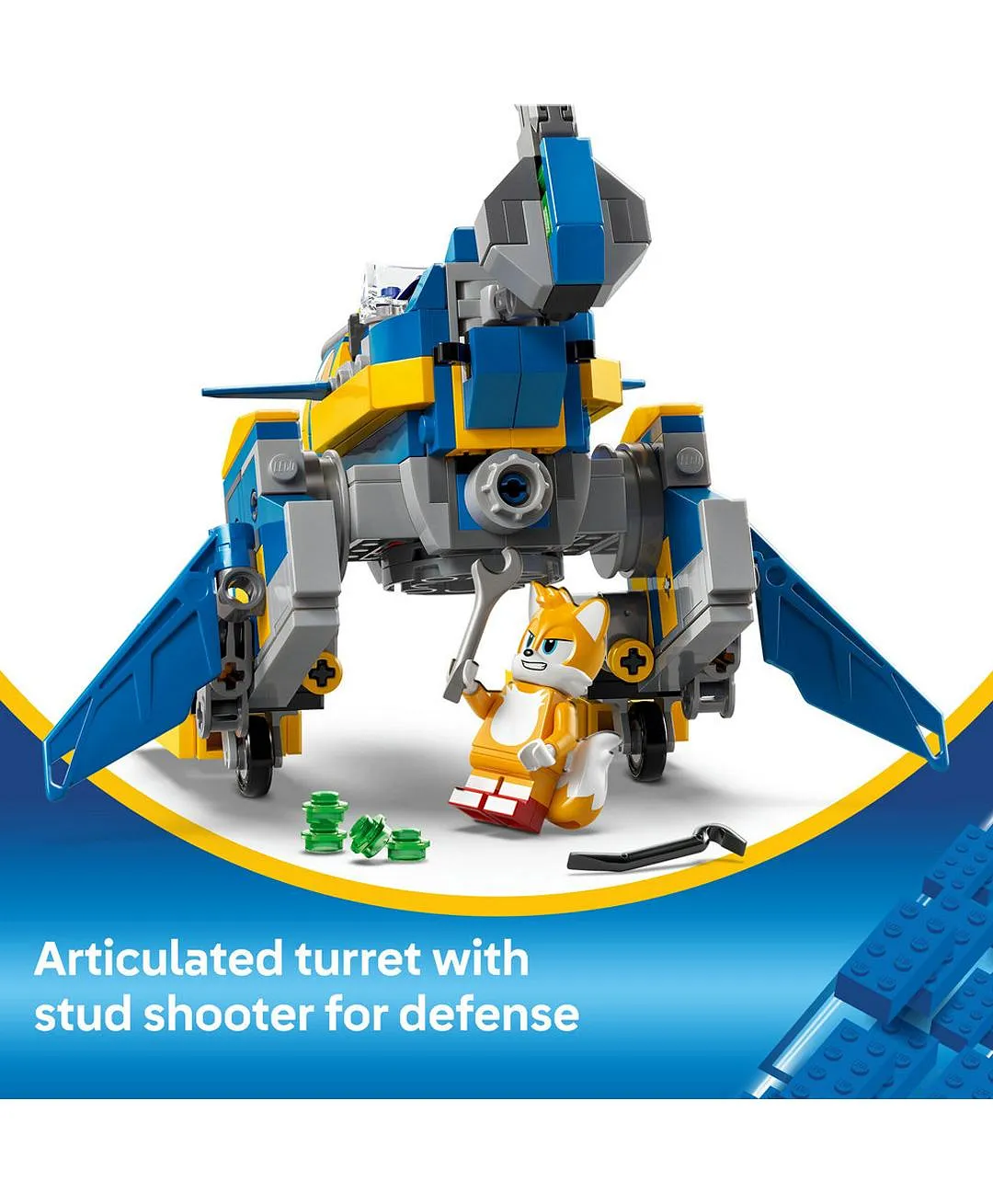 ألعاب آلي مجموعة لعب Cyclone القابلة للتجميع بمواجهة Metal Sonic 77002 من ™ليغو® Sonic the Hedgehog - 290 قطعة - الصورة 4