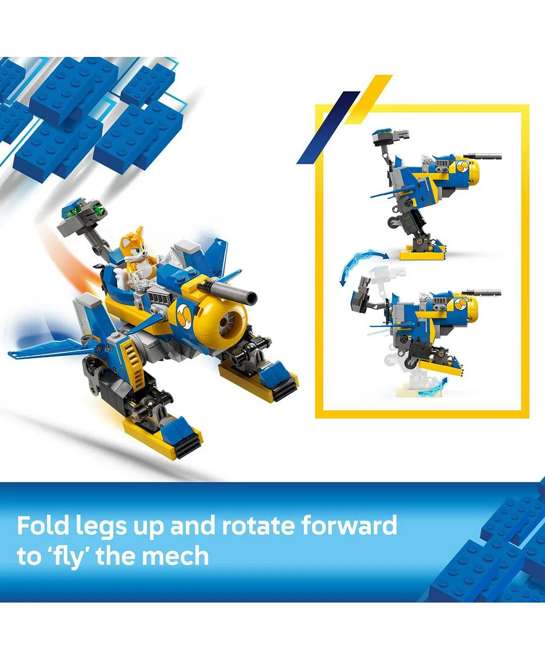 ألعاب آلي مجموعة لعب Cyclone القابلة للتجميع بمواجهة Metal Sonic 77002 من ™ليغو® Sonic the Hedgehog - 290 قطعة - الصورة 5