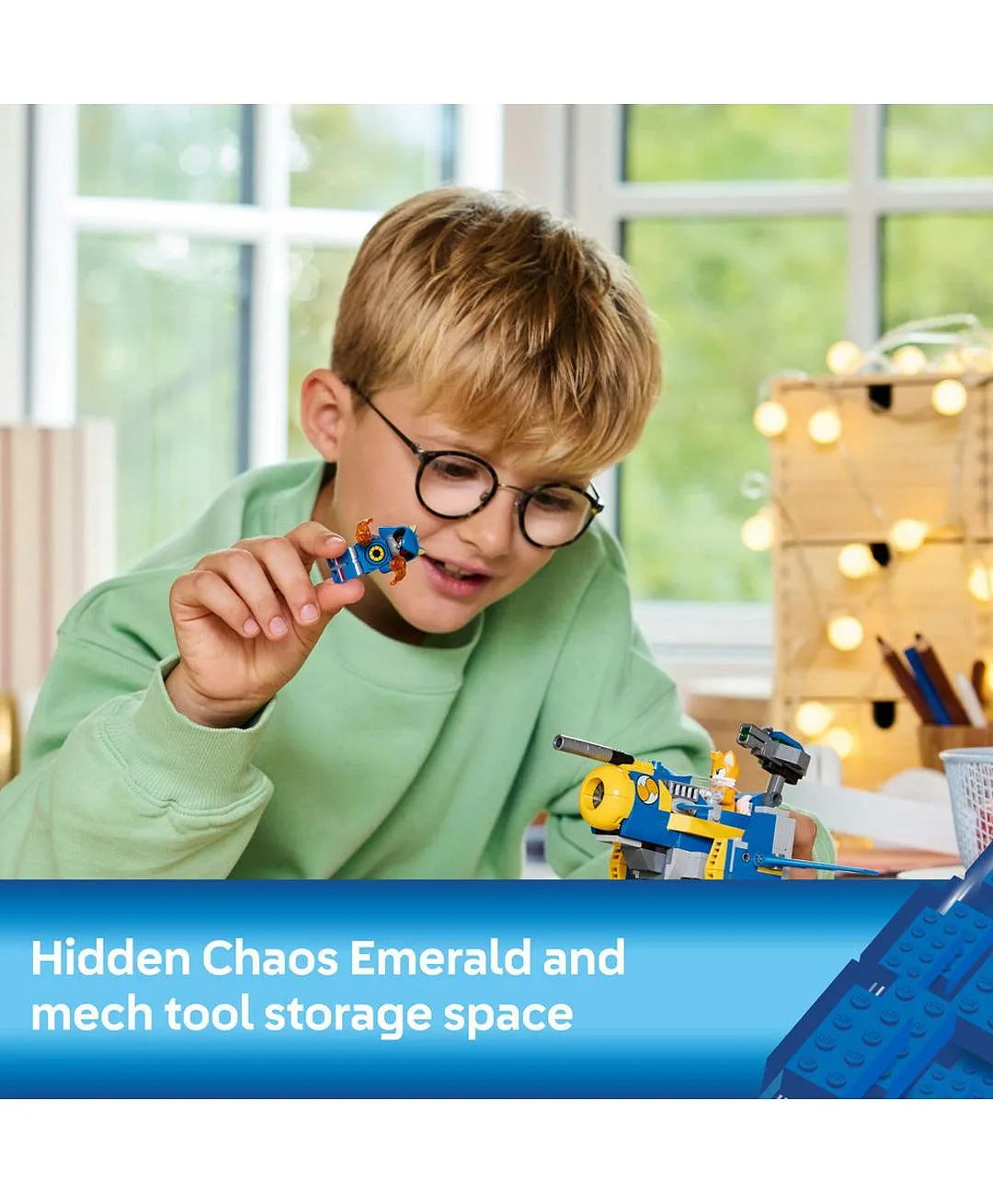 ألعاب آلي مجموعة لعب Cyclone القابلة للتجميع بمواجهة Metal Sonic 77002 من ™ليغو® Sonic the Hedgehog - 290 قطعة - الصورة 6