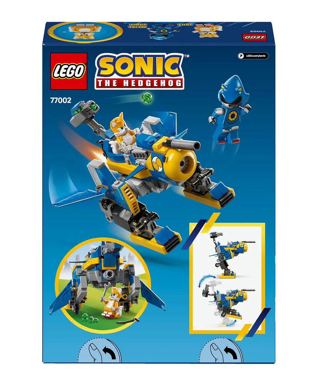 ألعاب آلي مجموعة لعب Cyclone القابلة للتجميع بمواجهة Metal Sonic 77002 من ™ليغو® Sonic the Hedgehog - 290 قطعة - الصورة 11