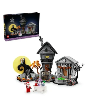 مجموعة فيلم ديزني كابوس قبل عيد الميلاد لتيم بورتن 21351 من LEGO® Ideas، هدية العطلة للبالغين - 2193 قطعة