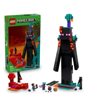 لعبة بناء برج إندرمان 21279 من ليغو® Minecraft®‎ للأطفال، هدية لهواة الألعاب - 867 قطعة