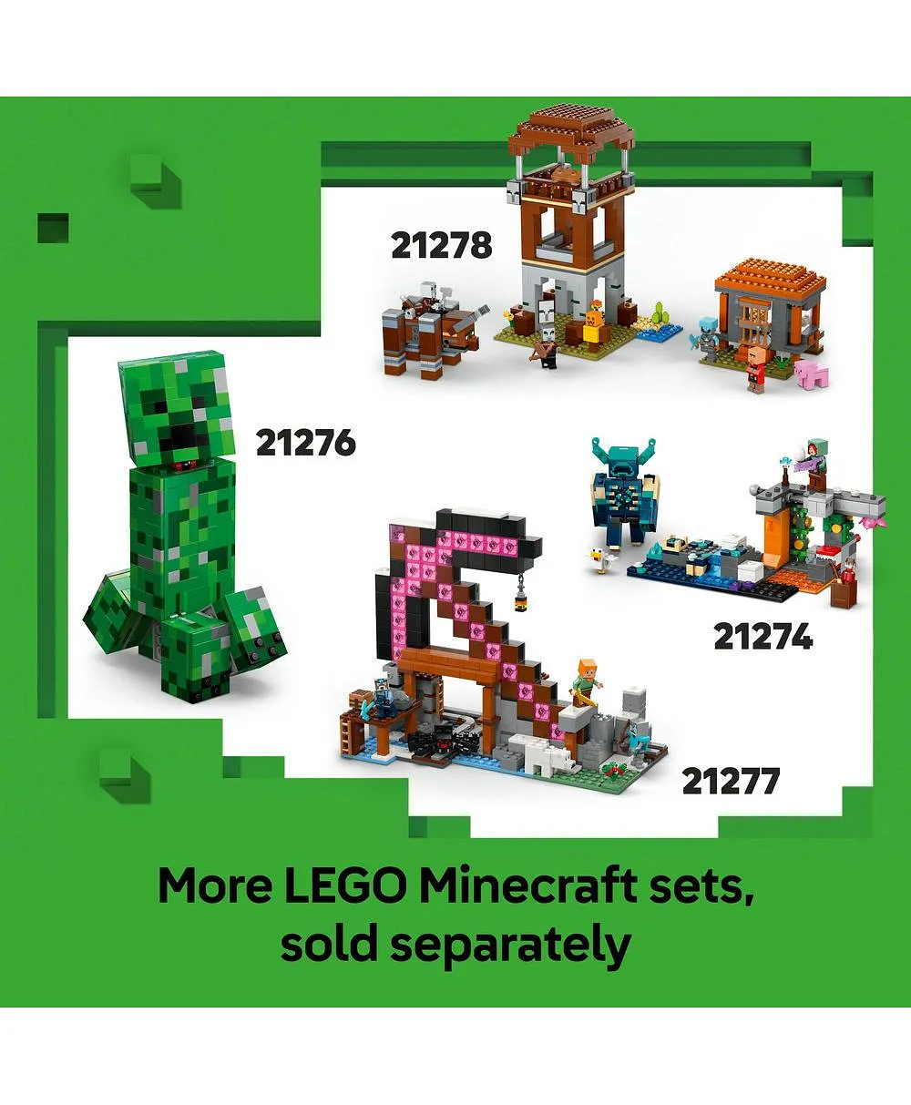 لعبة بناء برج إندرمان 21279 من ليغو® Minecraft® للأطفال، هدية لهواة الألعاب - 867 قطعة - الصورة 8