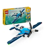 لعبة الطائرات: طائرة السباق من ليغو® كرييتور 3 في 1، تتحول إلى نموذج نفاثة أو مروحية 31160 - 178 قطعة