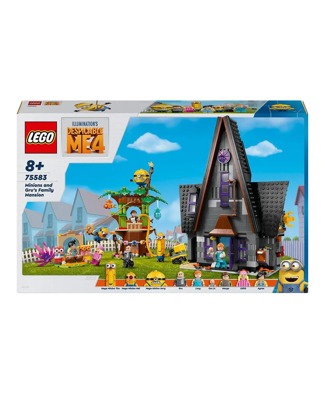 مينيونز وقصر عائلة غرو 75583 من LEGO® Despicable Me 4 - الصورة 4