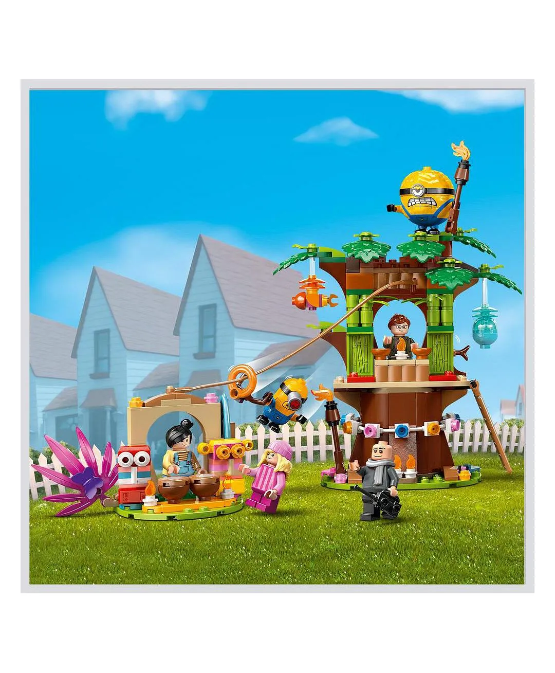 مينيونز وقصر عائلة غرو 75583 من LEGO® Despicable Me 4 - الصورة 9