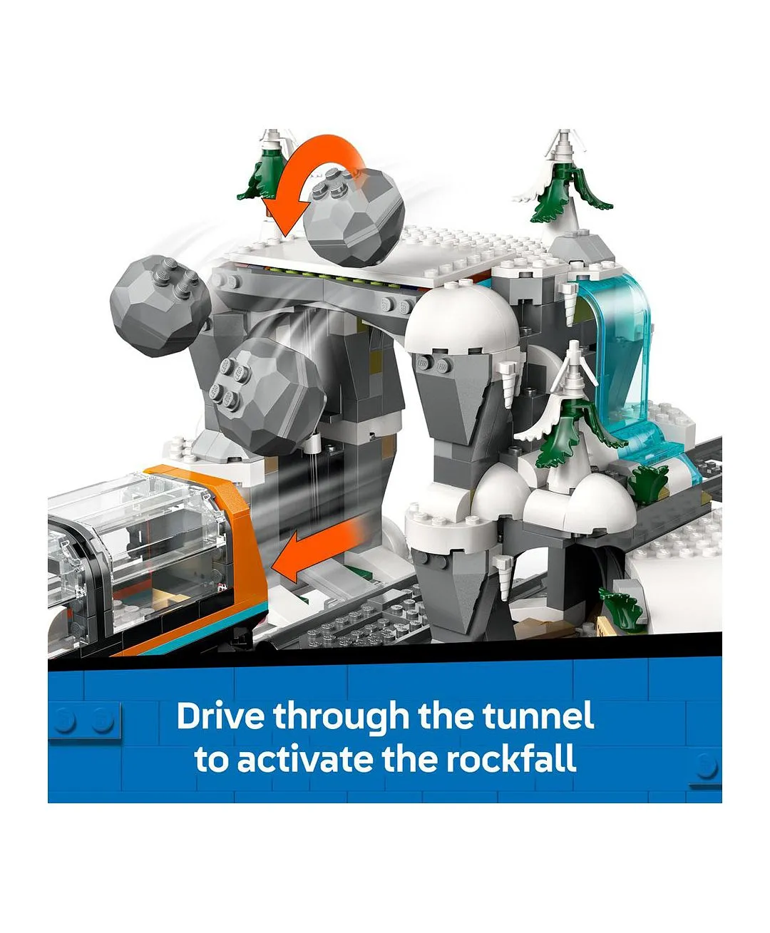 مجموعة قطار القطب السريع للمستكشفين من ليغو® سيتي لهواة ألعاب العلوم والتكنولوجيا والهندسة والرياضيات واللعب التظاهري 60470 - 1517 قطعة - الصورة 6