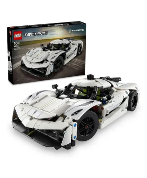 السيارة الخارقة البيضاء Koenigsegg Jesko Absolut 42184 من LEGO® Technic