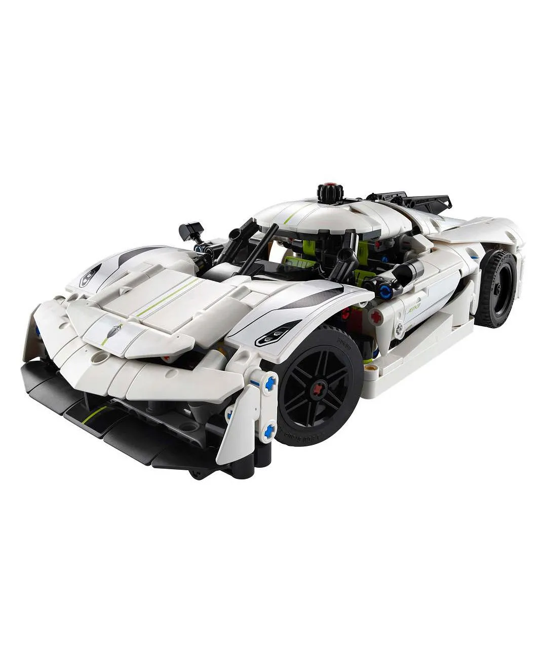 السيارة الخارقة البيضاء Koenigsegg Jesko Absolut 42184 من LEGO® Technic - الصورة 10
