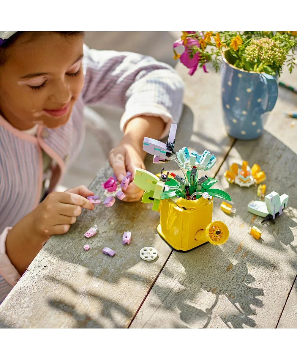 ليغو - كرييتور 3 في 1 زهور في إبريق سقي - 420 قطعة - الصورة 6